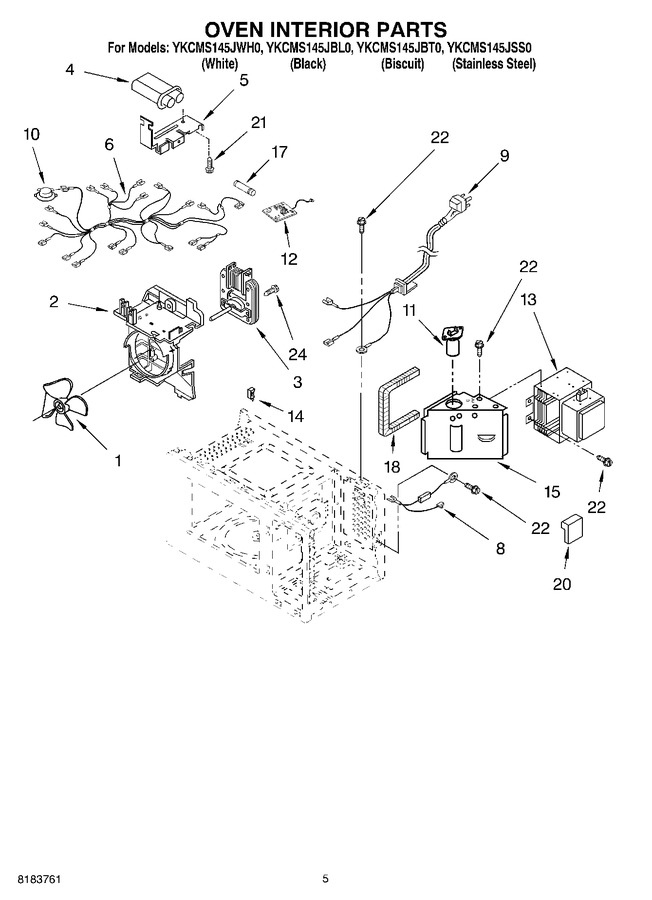 Diagram for YKCMS145JWH0