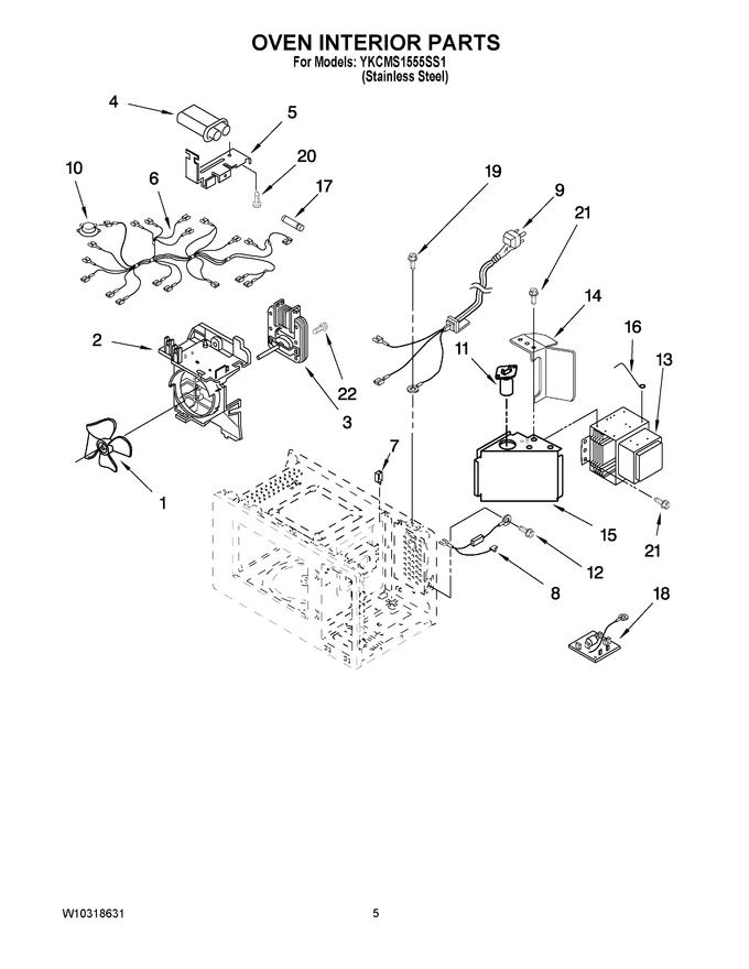 Diagram for YKCMS1555SS1