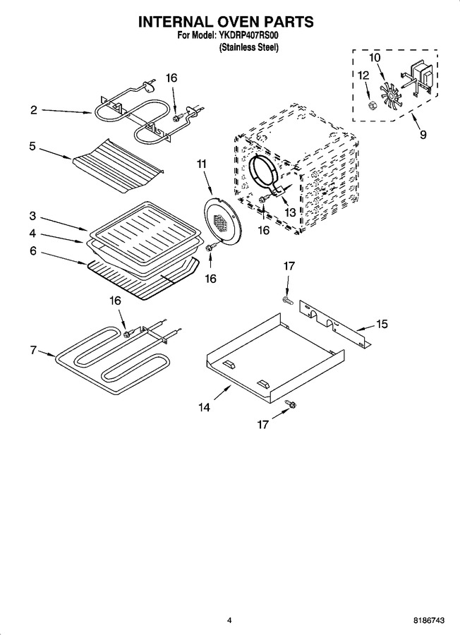 Diagram for YKDRP407RS00