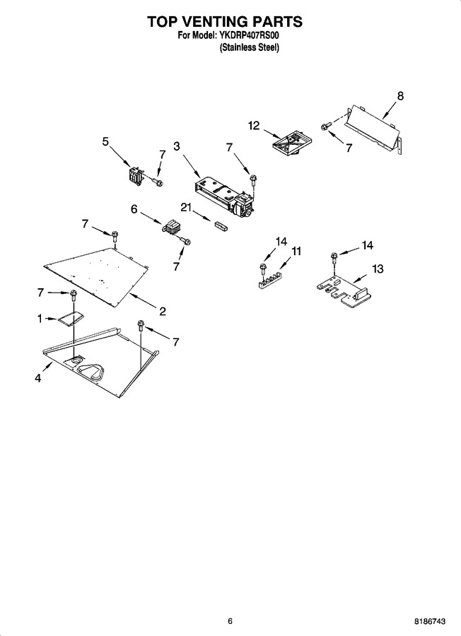 Diagram for YKDRP407RS00