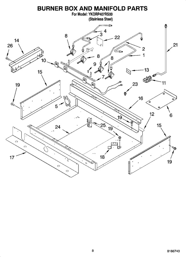 Diagram for YKDRP407RS00