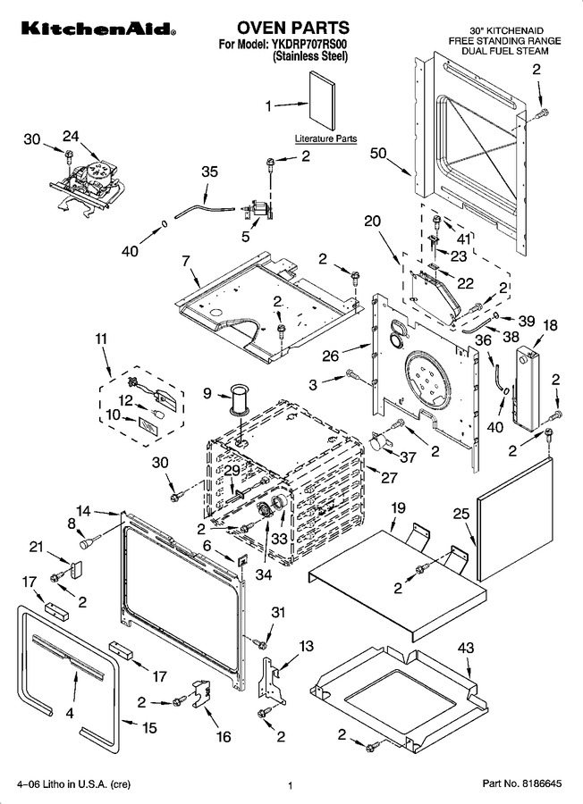 Diagram for YKDRP707RS00
