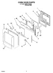 Diagram for 02 - Oven Door Parts