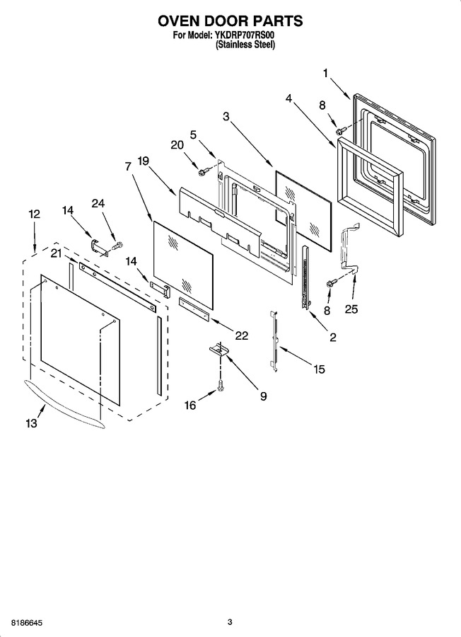 Diagram for YKDRP707RS00