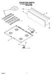 Diagram for 06 - Cooktop Parts