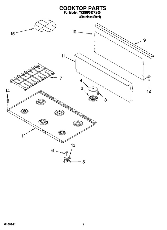 Diagram for YKDRP767RS00
