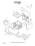 Diagram for 03 - Oven Parts