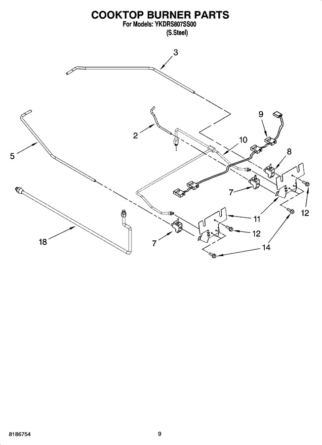 Diagram for YKDRS807SS00
