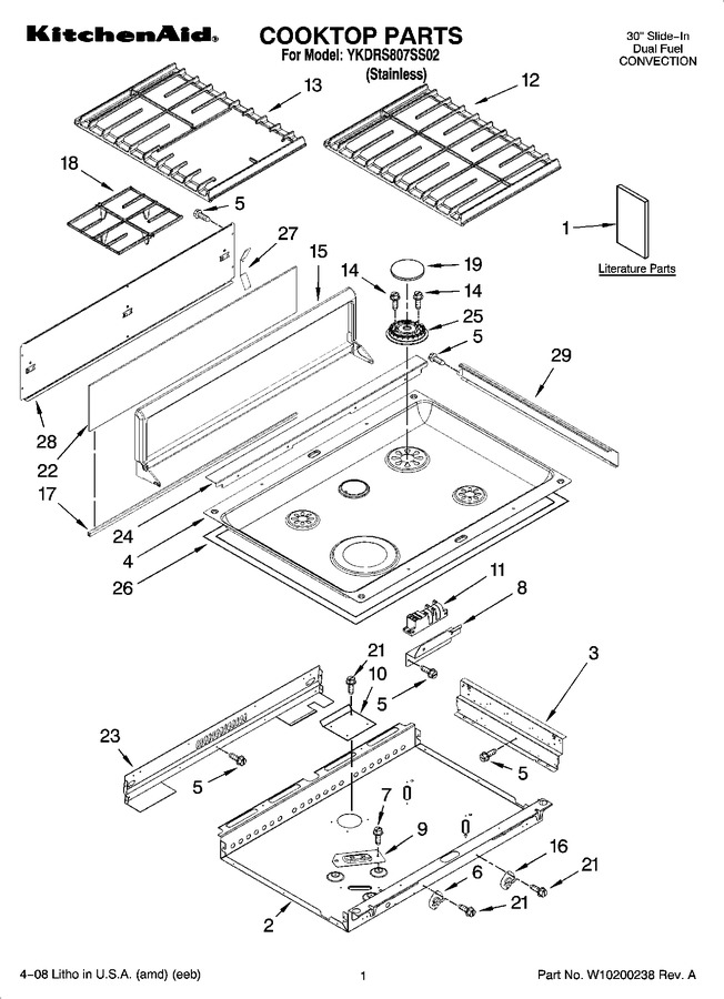 Diagram for YKDRS807SS02