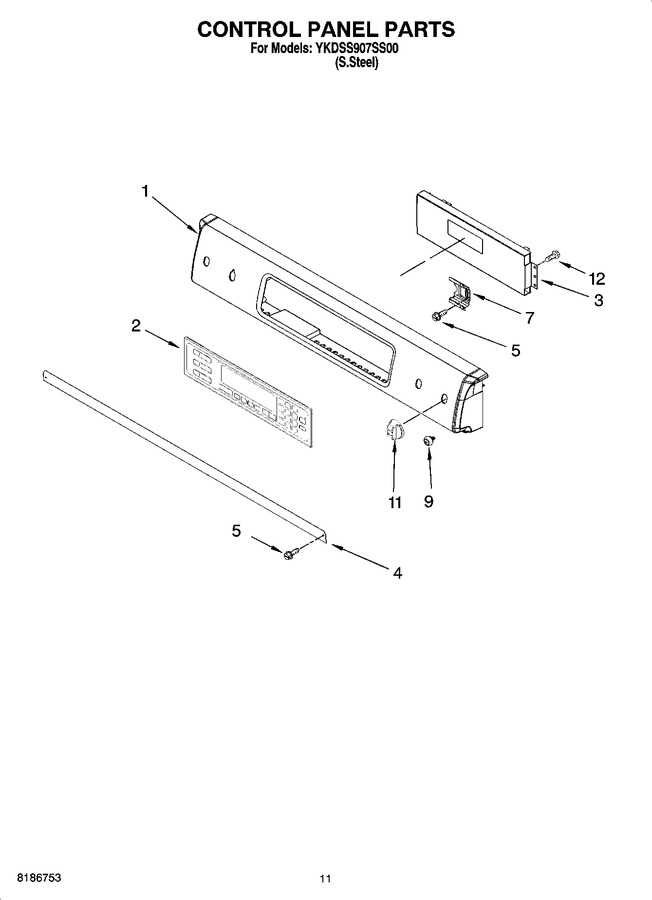 Diagram for YKDSS907SS00