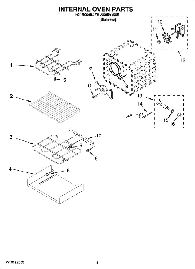 Diagram for YKDSS907SS01