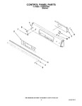 Diagram for 09 - Control Panel Parts
