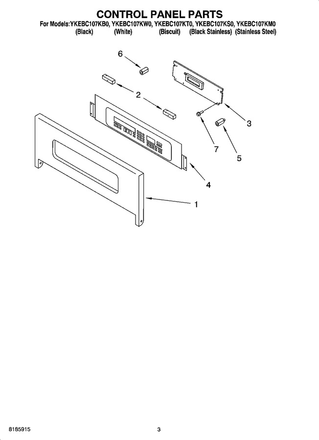 Diagram for YKEBC107KS0