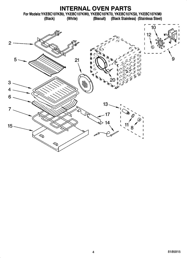 Diagram for YKEBC107KS0