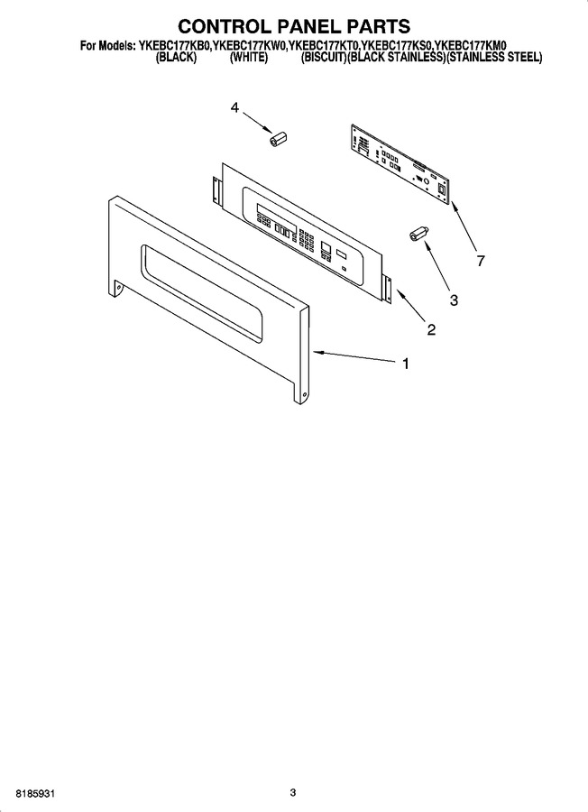 Diagram for YKEBC177KS0