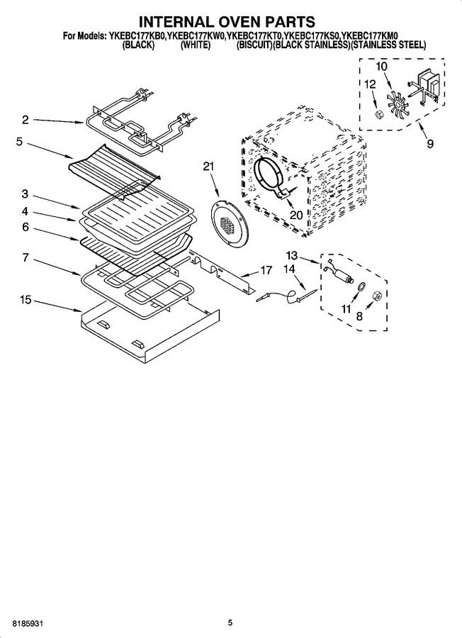 Diagram for YKEBC177KS0