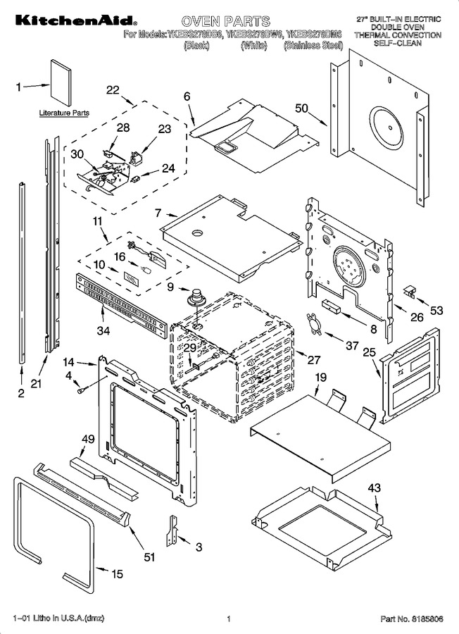 Diagram for YKEBS278DB6