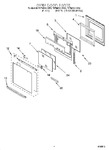 Diagram for 03 - Oven Door Parts