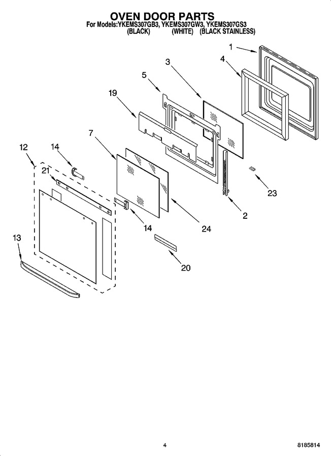 Diagram for YKEMS307GW3
