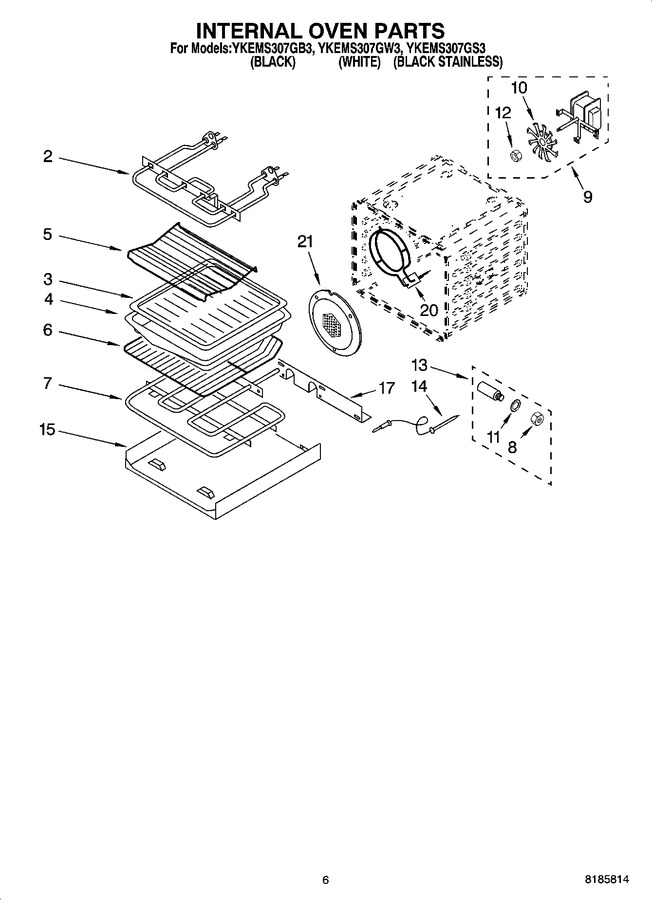 Diagram for YKEMS307GW3