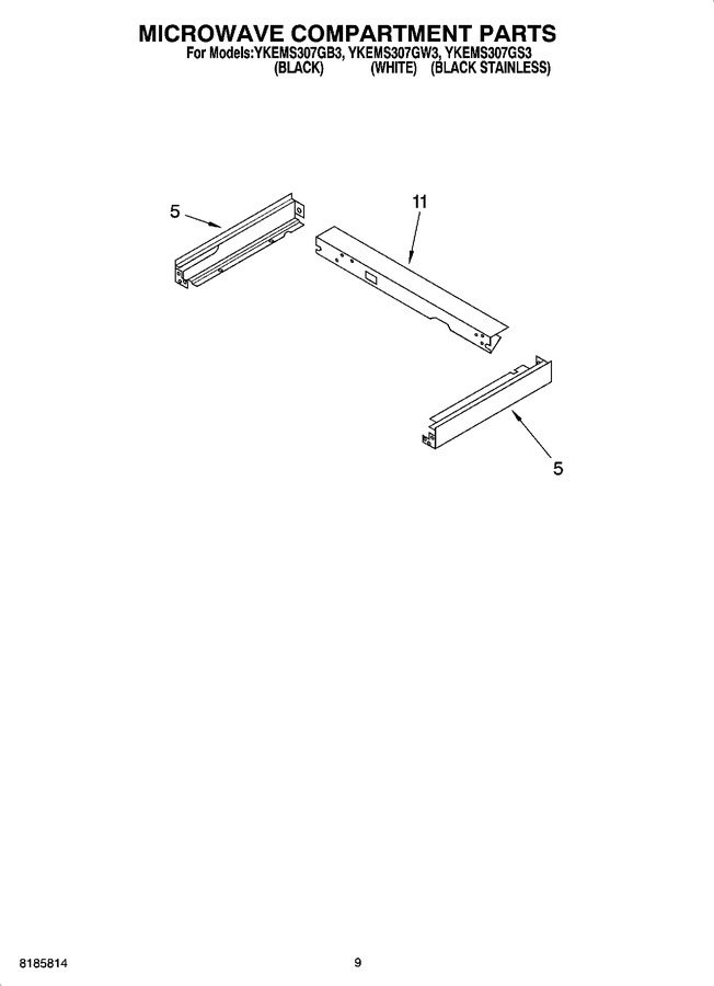 Diagram for YKEMS307GW3