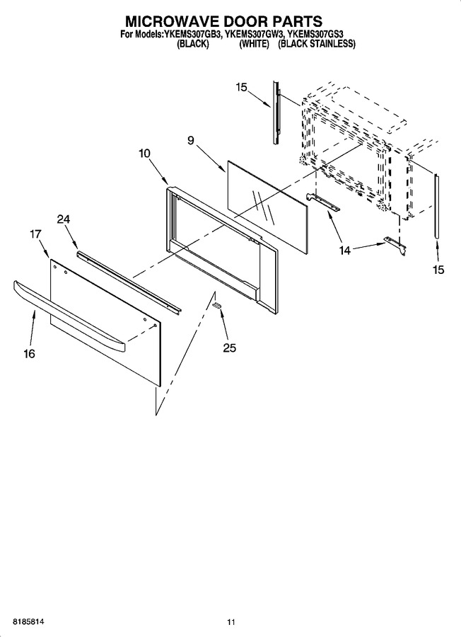 Diagram for YKEMS307GW3