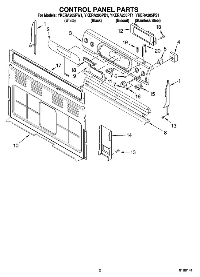 Diagram for YKERA205PB1