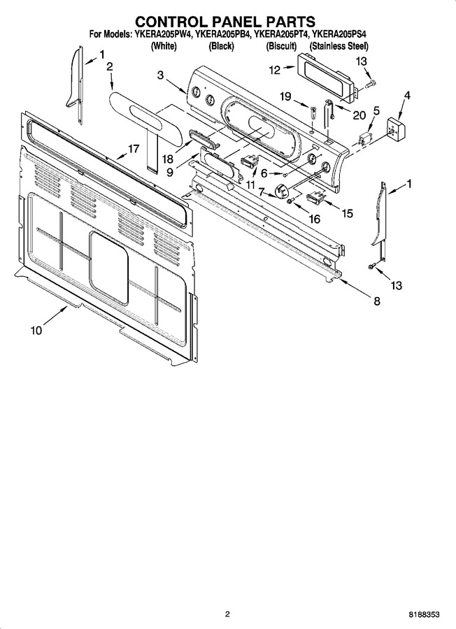 Diagram for YKERA205PB4