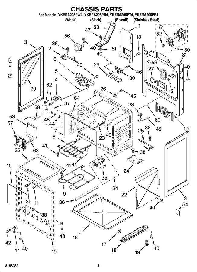 Diagram for YKERA205PS4