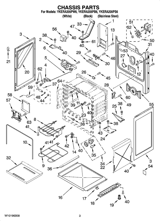 Diagram for YKERA205PW6