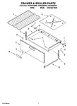 Diagram for 05 - Drawer & Broiler Parts, Optional Parts