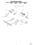 Diagram for 06 - Top Venting Parts, Optional Parts (not Included)