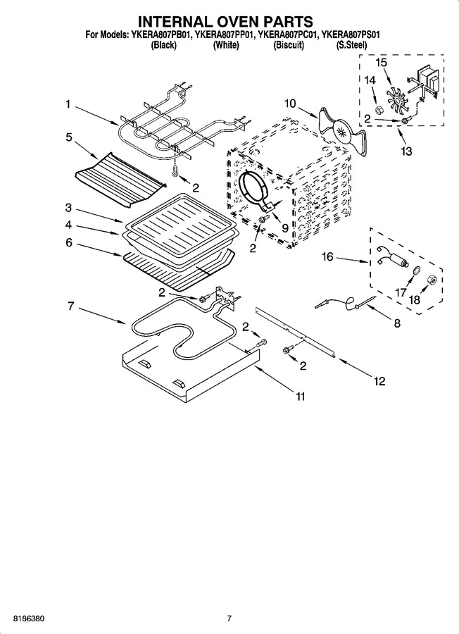 Diagram for YKERA807PB01