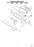 Diagram for 02 - Control Panel Parts