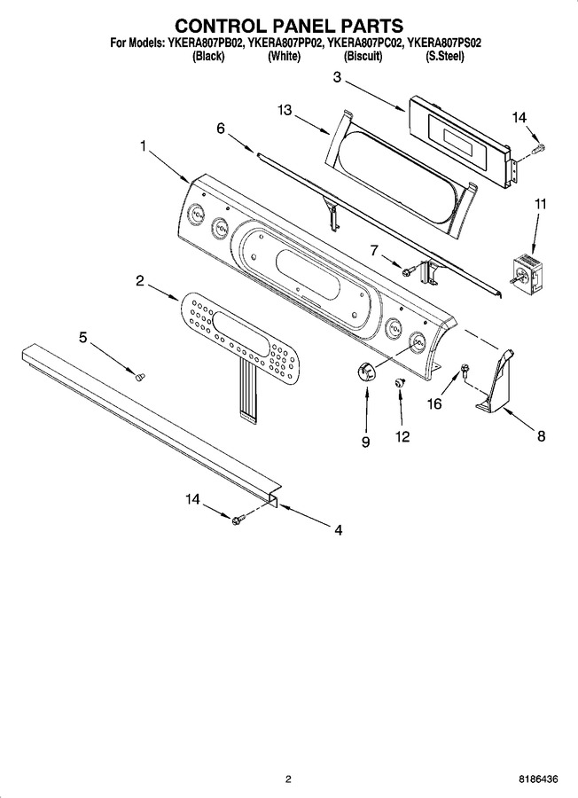 Diagram for YKERA807PP02