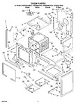 Diagram for 03 - Oven Parts