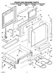 Diagram for 04 - Door And Drawer Parts