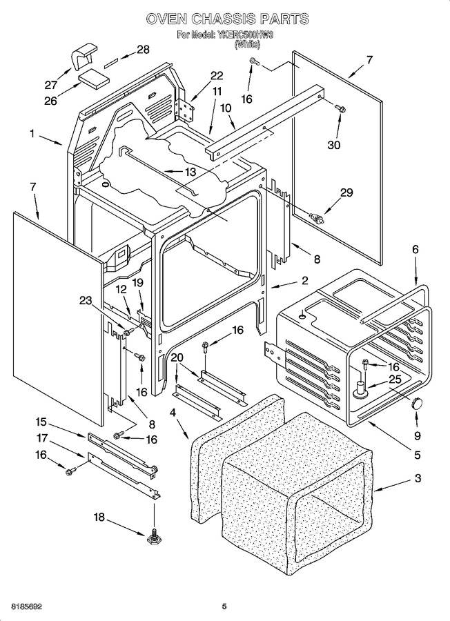 Diagram for YKERC500HW3
