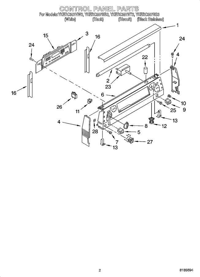 Diagram for YKERC507HT3