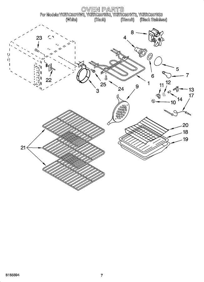 Diagram for YKERC507HT3