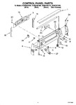Diagram for 02 - Control Panel Parts