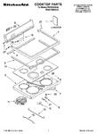 Diagram for 01 - Cooktop Parts