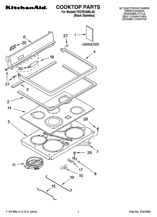 Diagram for YKERC508LS0
