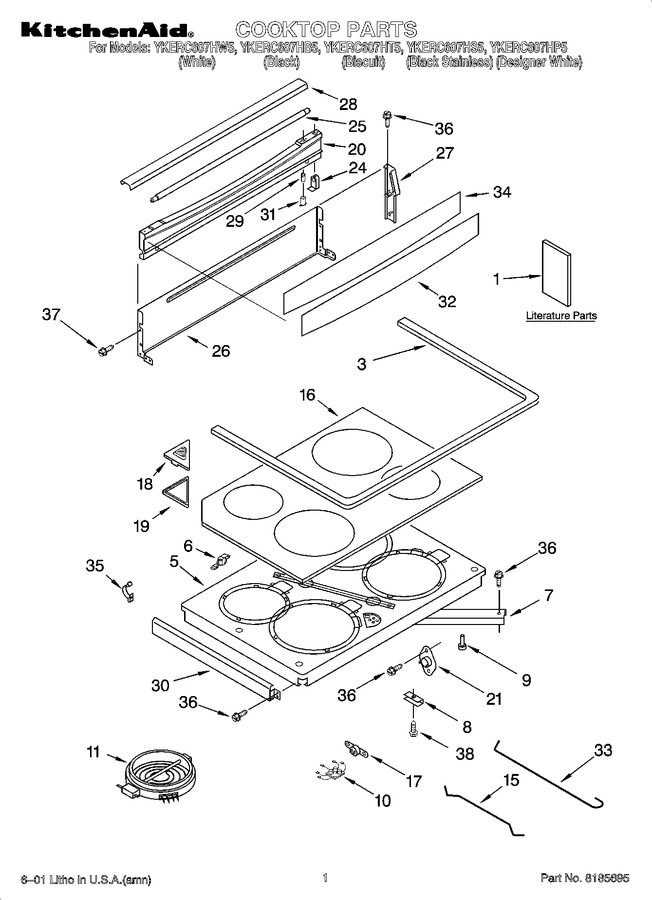 Diagram for YKERC607HP5