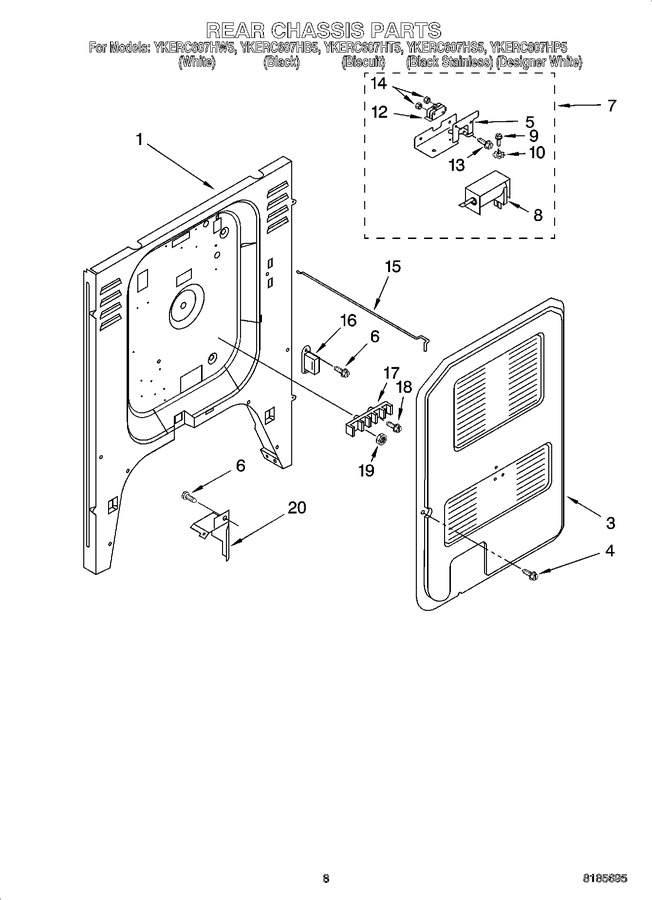Diagram for YKERC607HT5