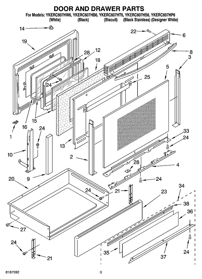 Diagram for YKERC607HW6