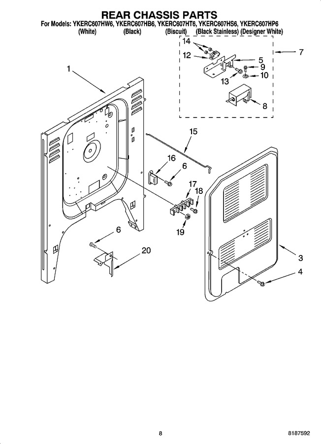 Diagram for YKERC607HP6