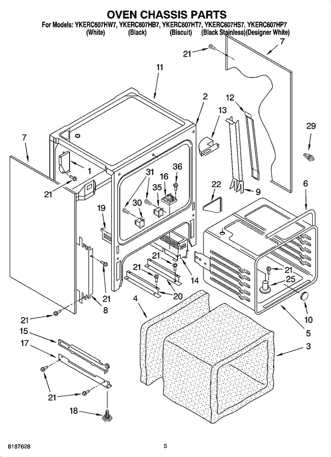 Diagram for YKERC607HT7