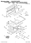 Diagram for 01 - Cooktop Parts