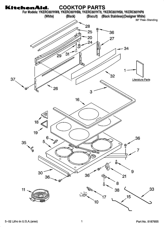 Diagram for YKERC607HT8